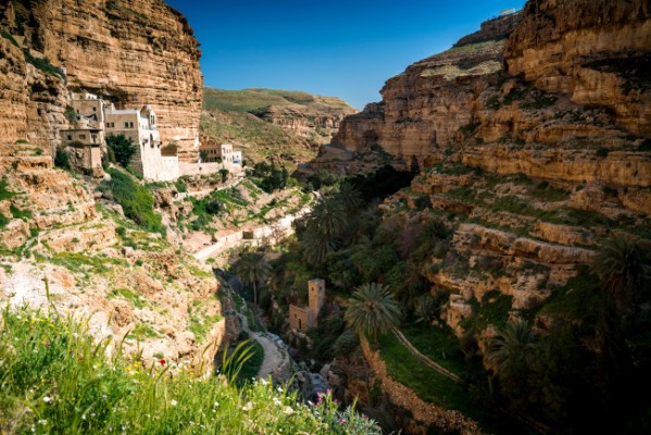 Le canyon de Wadi Qelt
