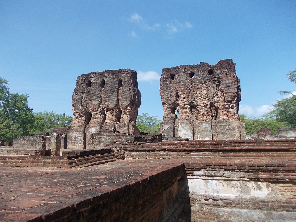 Le Palais Royal de Polonnaruwa 