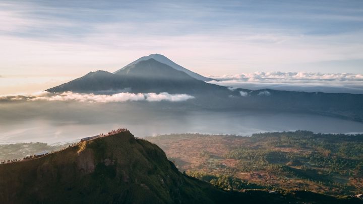 Ascension du Mont Batur au Mont Agung
