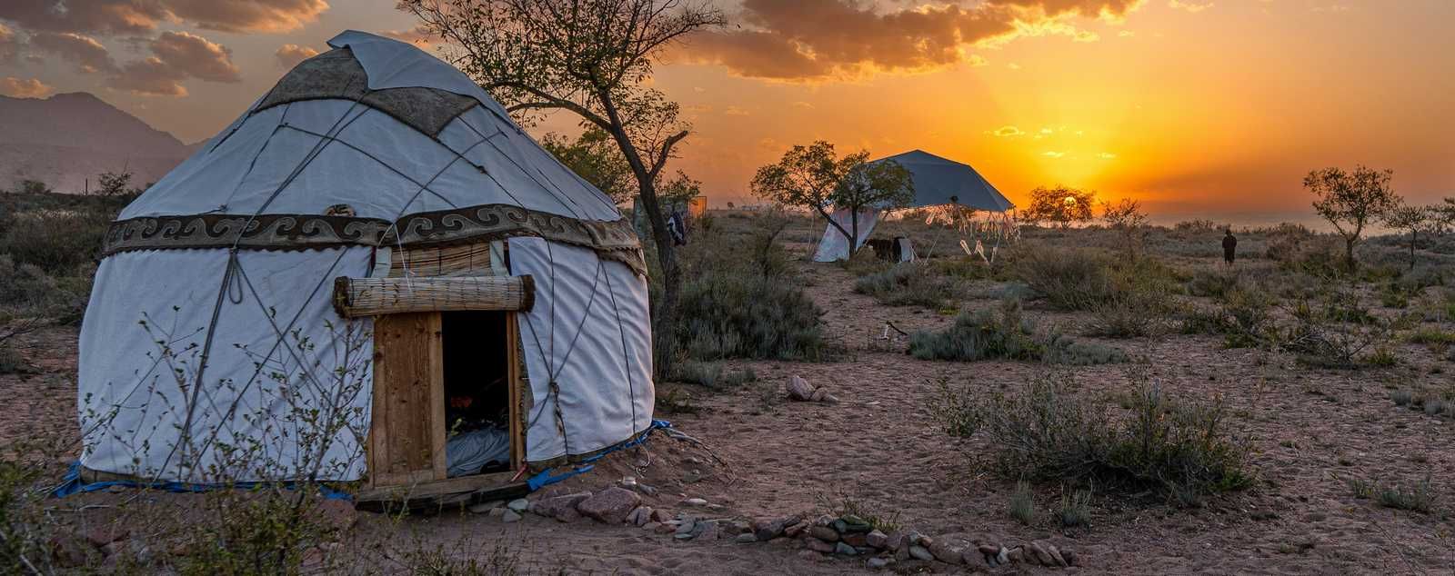 Chez l'habitant au Kirghizistan