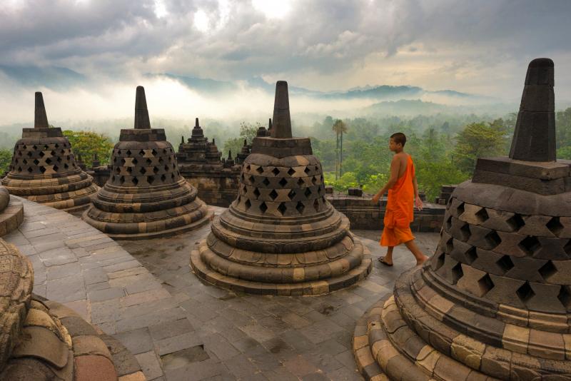 Jour 8 : Visite du temple de Borobudur